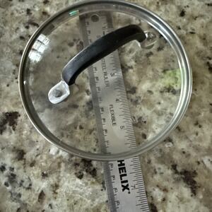 Simply CALPHALON glass & stainless steel‎ pot lid fits a 5 7/8" opening 5101
